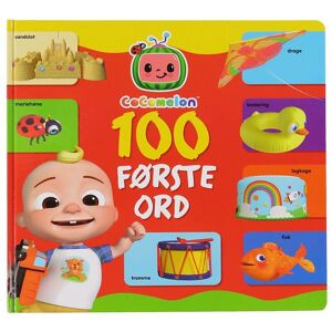 Alvilda Bog - Cocomelon - 100 Første Ord - Alvilda - Onesize - Bog