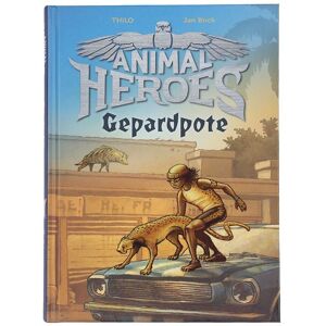 Gads Forlag Bog - Animal Heroes - Gepardpote - Dansk - Gads Forlag - Onesize - Bog