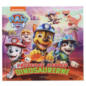 Forlaget Carlsen Bog - Paw Patrol - Vovserne Redder Dinosaurerne - Forlaget Carlsen - Onesize - Bog