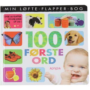 Alvilda Bog - Min Løfte-Flapper-Bog - 100 Første Ord - Dansk - Alvilda - Onesize - Bog