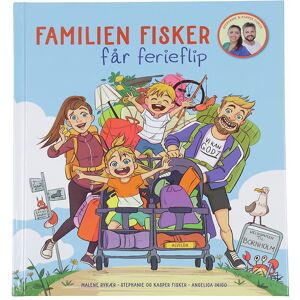 Alvilda Bog - Familien Fisker Får Ferieflip - Dansk - Alvilda - Onesize - Bog