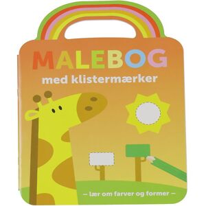 Forlaget Bolden Malebog M. Klistermærker - Giraf - Forlaget Bolden - Onesize - Malebog