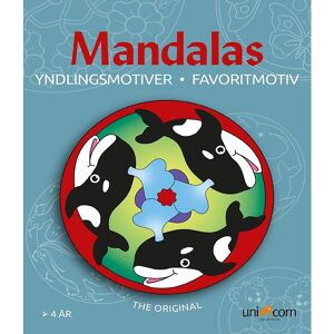 Mandalas Malebog - Yndlingsmotiver - Mandalas - Onesize - Malebog