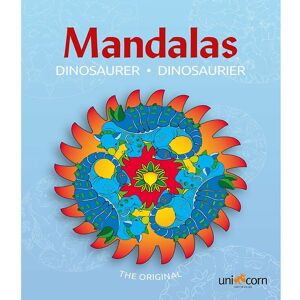 Mandalas Malebog - Dinosaurer - Mandalas - Onesize - Malebog