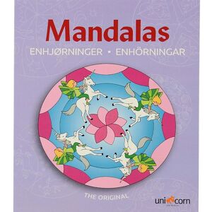 Mandalas Malebog - Enhjørninger - Mandalas - Onesize - Malebog