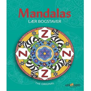 Mandalas Malebog - Lær Bogstaver - Mandalas - Onesize - Malebog