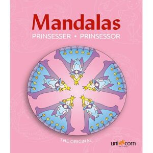 Mandalas Malebog - Prinsesser - Mandalas - Onesize - Malebog