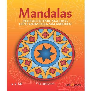 Mandalas Malebog - Den Fantastiske Malebog - 4 År - Mandalas - Onesize - Malebog