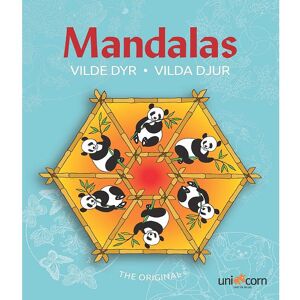 Mandalas Malebog - Vilde Dyr - Mandalas - Onesize - Malebog