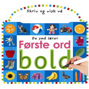 Alvilda Bog - De Små Lærer Første Ord - Dansk - Alvilda - Onesize - Bog