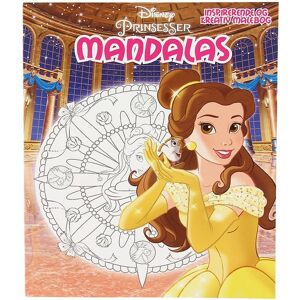 Karrusel Forlag Malebog - Mandalas - Disney Prinsesser - Onesize - Karrusel Forlag Malebog