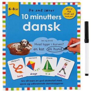 Alvilda Bog - Skriv Og Visk Ud - 10 Minutters Dan - Dansk - Onesize - Alvilda Bog