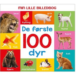 Alvilda Bog - Min Lille Billedbog - De Første 100 Dyr - Dansk - Alvilda - Onesize - Billedbog