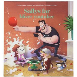 Forlaget Carlsen Bog - Sallys Far Bliver Youtuber - Dansk - Forlaget Carlsen - Onesize - Bog