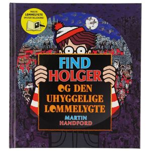 Alvilda Bog - Find Holger & Den Uhyggelige Lommelygte - Dansk - Onesize - Alvilda Billedbog
