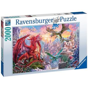 Ravensburger Puslespil - 2000 Brikker - Fantasy Dragon - Ravensburger - Onesize - Puslespil