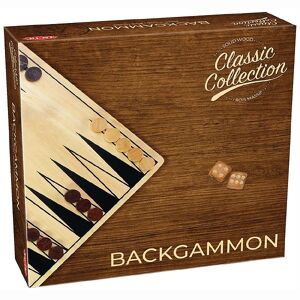 Tactic Brætspil - Backgammon - Classic Collection - Træ - Onesize - Tactic Brætspil