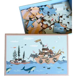 Vissevasse Puslespil - 30x40 Cm - 42 Brikker - Noah'S Ark  - Vissevasse - Onesize - Puslespil