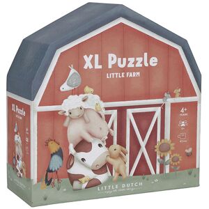 Little Dutch Puslespil - Xl - 42 Brikker - Little Farm - Little Dutch - Onesize - Puslespil