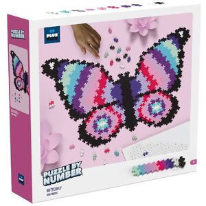 Plus-Plus Puzzle By Number - 800 Stk. - Butterfly - Plus-Plus - Onesize - Klodser