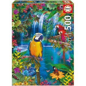 Educa Puslespil - 500 Brikker - Bird Tropical Land - Educa - Onesize - Puslespil