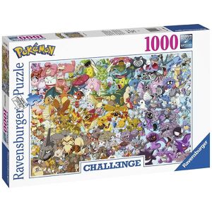 Ravensburger Puslespil - 1000 Brikker - Challenge Pokémon - Ravensburger - Onesize - Puslespil