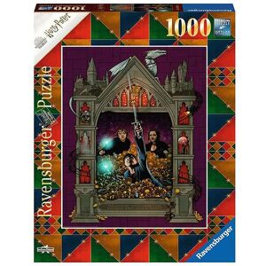 Ravensburger Puslespil - 1000 Brikker - Harry Potter & The Death - Ravensburger - Onesize - Puslespil