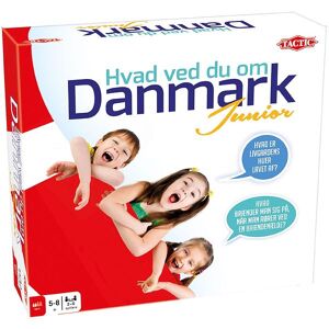 Tactic Brætspil - Hvad Ved Du Om Danmark? - Junior - Tactic - Onesize - Brætspil