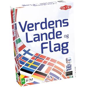 Tactic Brætspil - Verdens Lande Og Flag - Tactic - Onesize - Brætspil