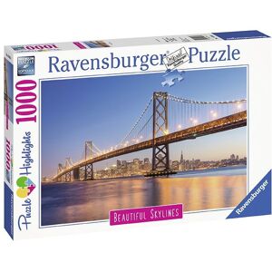 Ravensburger Puslespil - 1000 Brikker - San Francisco - Onesize - Ravensburger Puslespil