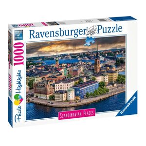Ravensburger Puslespil - 1000 Brikker - Stockholm - Onesize - Ravensburger Puslespil