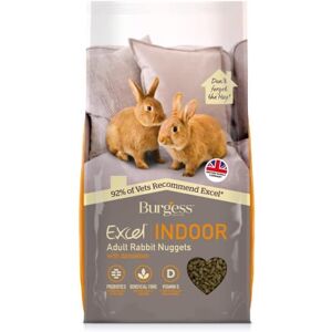 Excel Adult Indoor Rabbit Burgess Indoor 10kg