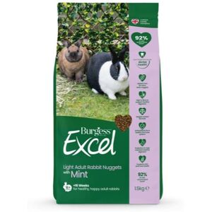 Burgess Excel Light Rabbit Med Mint 1.5kg