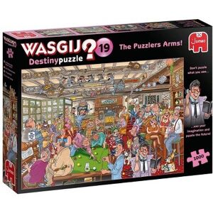 Wasgij Puslespil The Puzzlers Arms - 1000 Brikker (Spil)