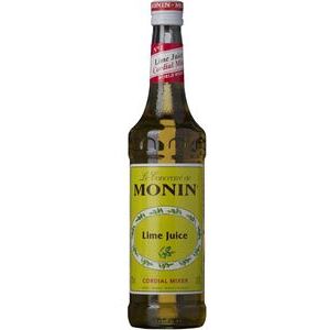 Monin, Lime Juice, Cordial Mixer, 70 cl - Sirup