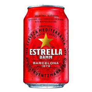 Estrella Damm, Barcelona 33 cl. Can - Øl