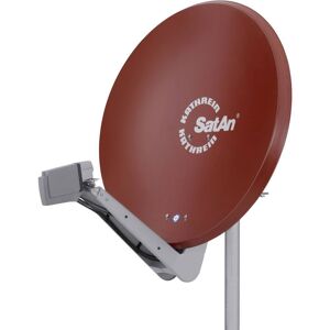 Kathrein CAS 90ro SAT-antenne 90 cm Reflektormateriale: Aluminium Rød, Brun