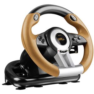 Speedlink DRIFT O.Z. Racing Wheel Rat USB PC Sort, Orange inklusiv pedaler