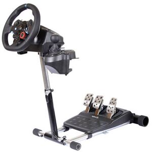 Wheel Stand Pro Logitech G29/920/27/25 - Deluxe V2 Rat-holder Sort