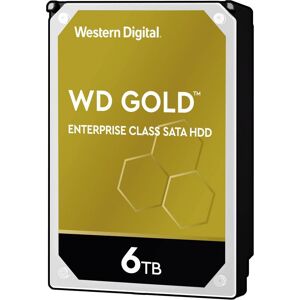 Western Digital Gold™ 6 TB Intern harddisk 3.5 SATA III WD6003FRYZ Bulk