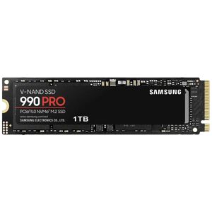 Samsung 990 PRO 1 TB Intern NVMe/PCIe M.2 SSD PCIe NVMe 4.0 x4 Retail MZ-V9P1T0BW