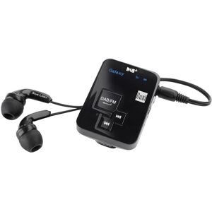 Dual Lommeradio Dual DAB Pocket Radio 2 DAB+, FM genopladelig Sort