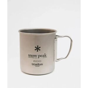 Snow Peak Titanium Single Wall Cup 600 ML OS
