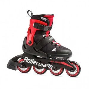 Rollerblade Microblade Justerbar Inline Rulleskøjte Sort/rød 28-32 Pink