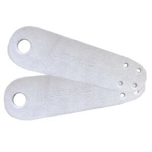Sure-Grip Leather Toe-Guards (Pair) One size Hvid