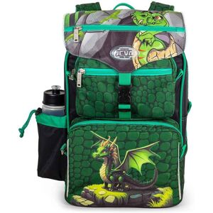 Jeva Beginners Skoletaske Dragon Draco One size Green