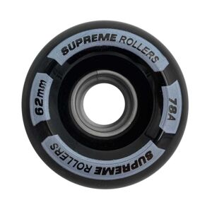 Supreme Rollers Side By Side Hjul 62mm/78a Sort 4-Pak  Sort