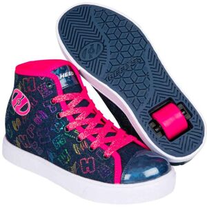 Heelys Rullesko Heelys Veloz Rullesko Blue Denim/hot Pink/rainbow 38 Multi Color