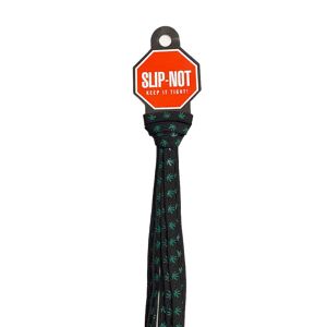 Sure-Grip Slip Not Snørrebånd - Blade/blomster One size Green