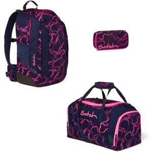 Satch Air Skoletaske 26l Pink Supreme 3 Pcs  Pink